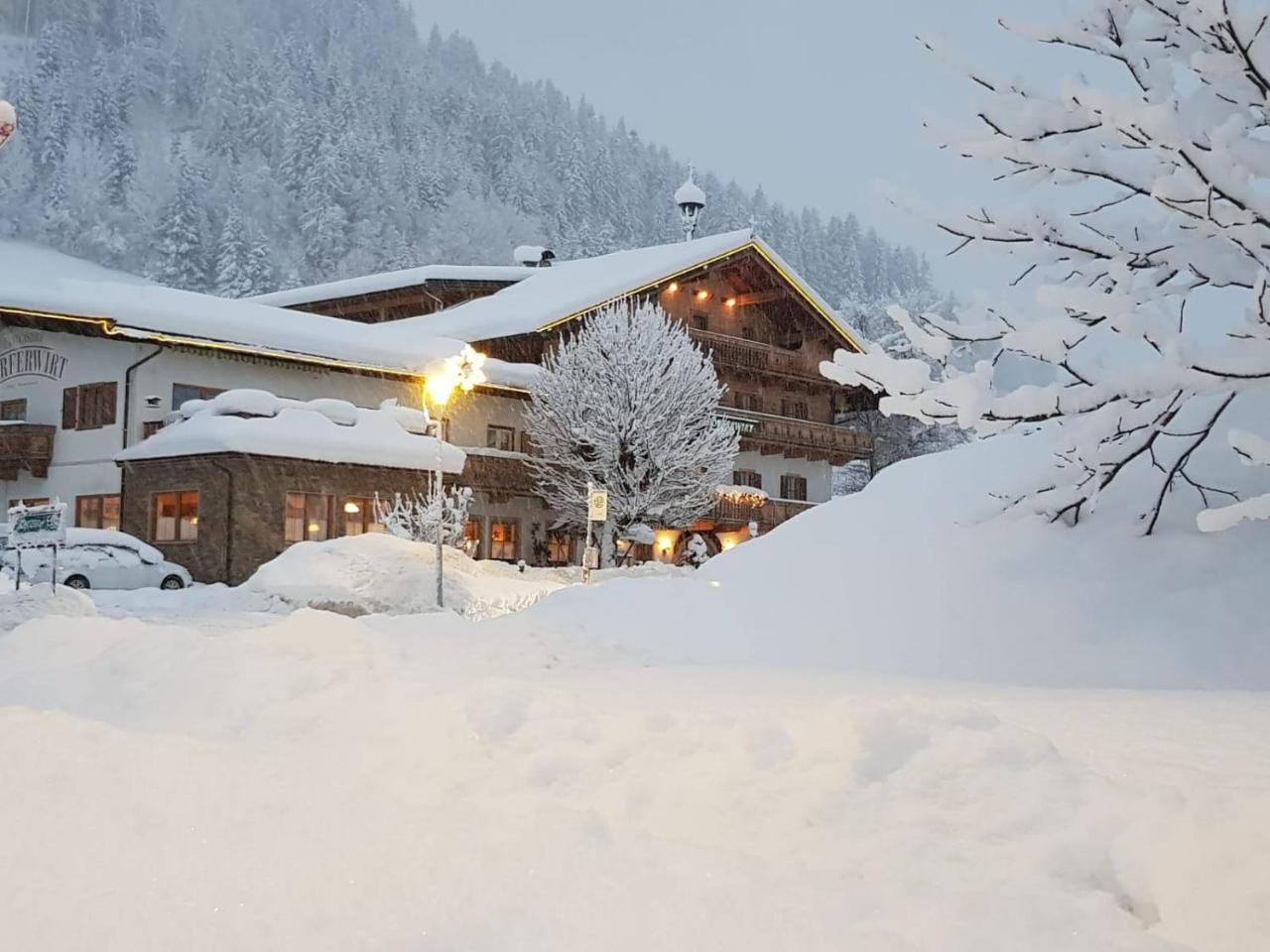 Landgasthof Dorferwirt โอเบอเอา ภายนอก รูปภาพ